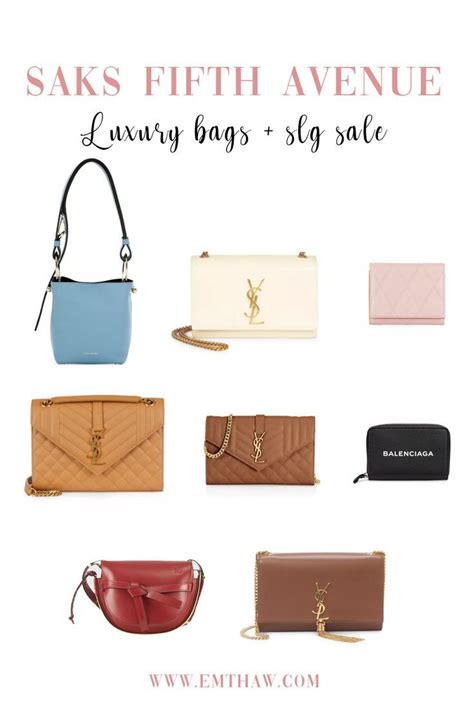 saks ysl purses